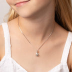 D For Diamond Fairy Pendant with Diamond