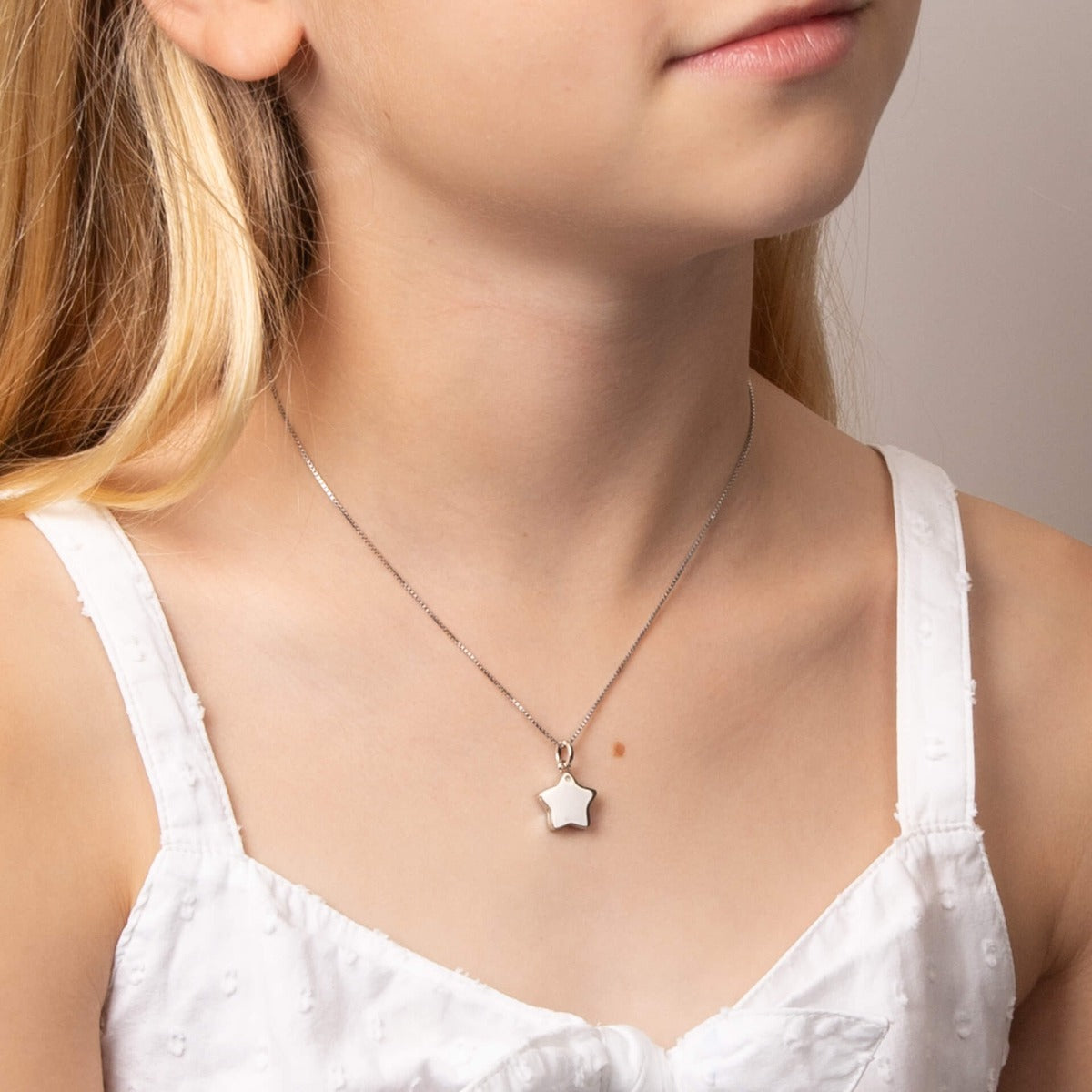 D For Diamond Star Locket Pendant with Diamond