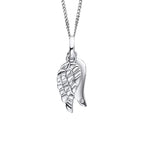 D For Diamond Wings Pendant with Diamond