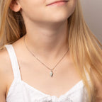 D For Diamond Wings Pendant with Diamond
