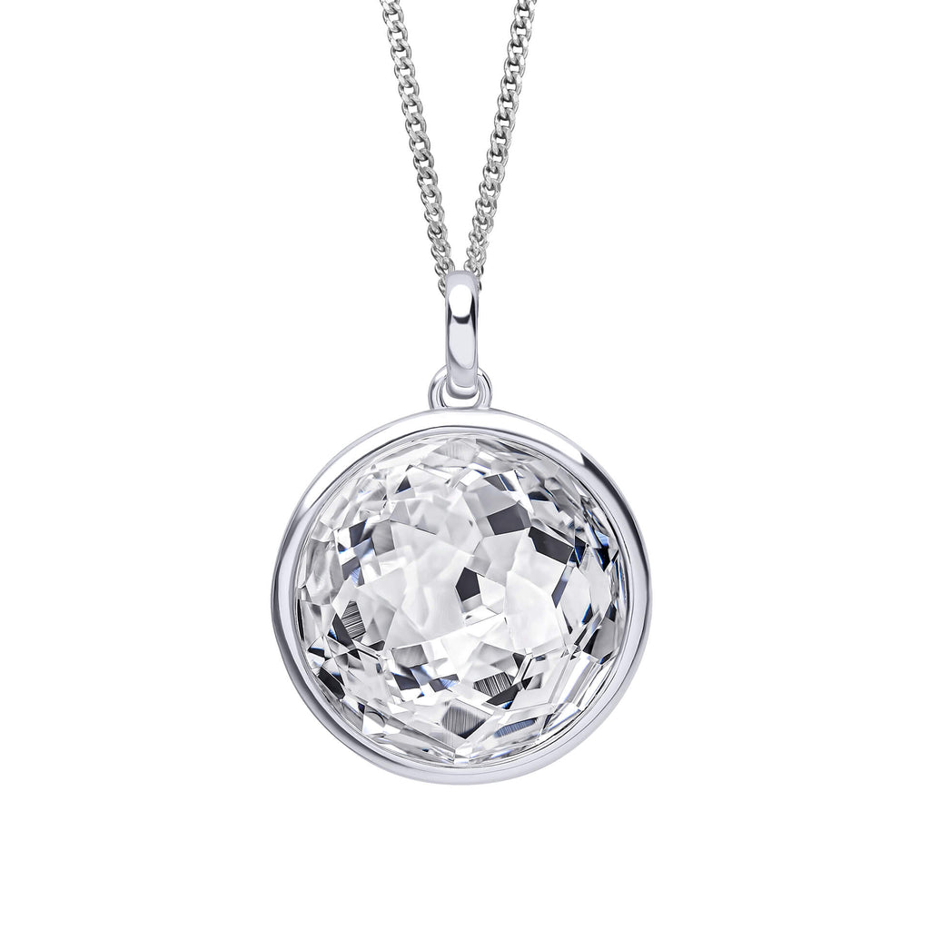 Beginnings Rose Cut Crystal Pendant