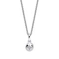D For Diamond Spherical Starburst Pendant with Diamond