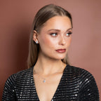 Diamonfire Oval Cluster Pendant