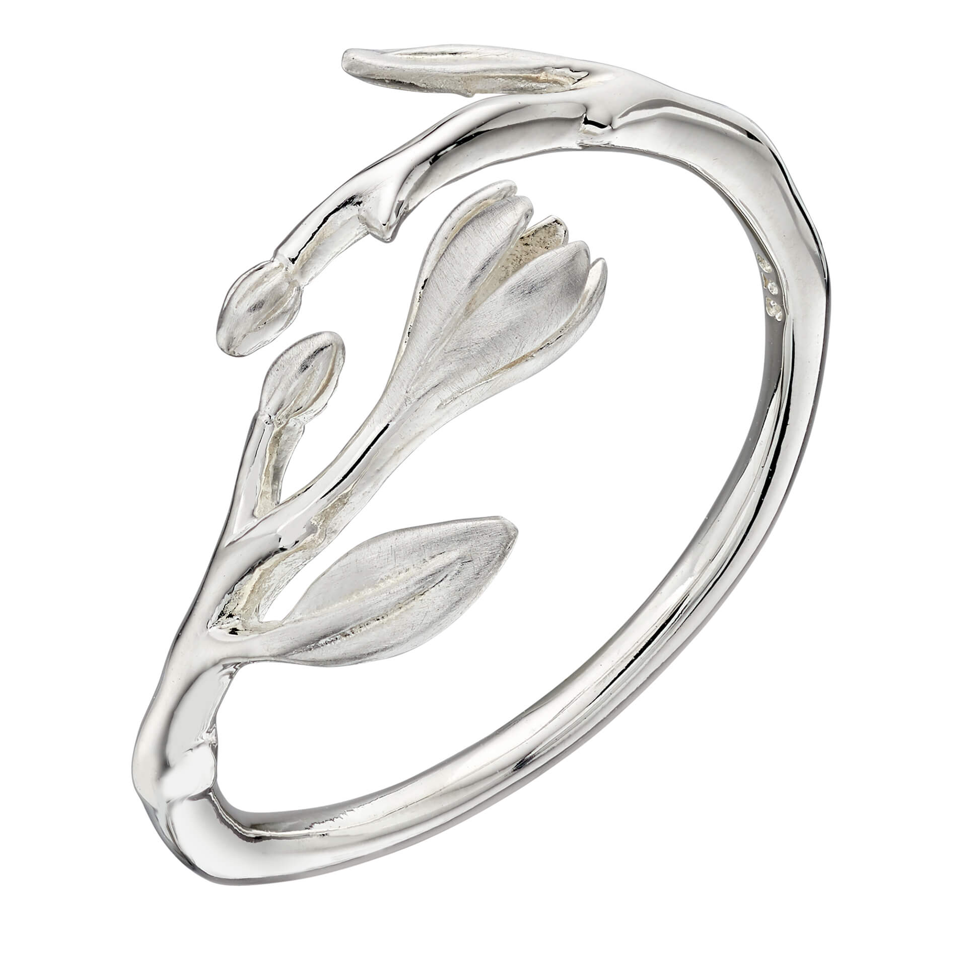 Beginnings Flower Bud Open Ring