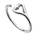 Beginnings Open Heart Toe Ring
