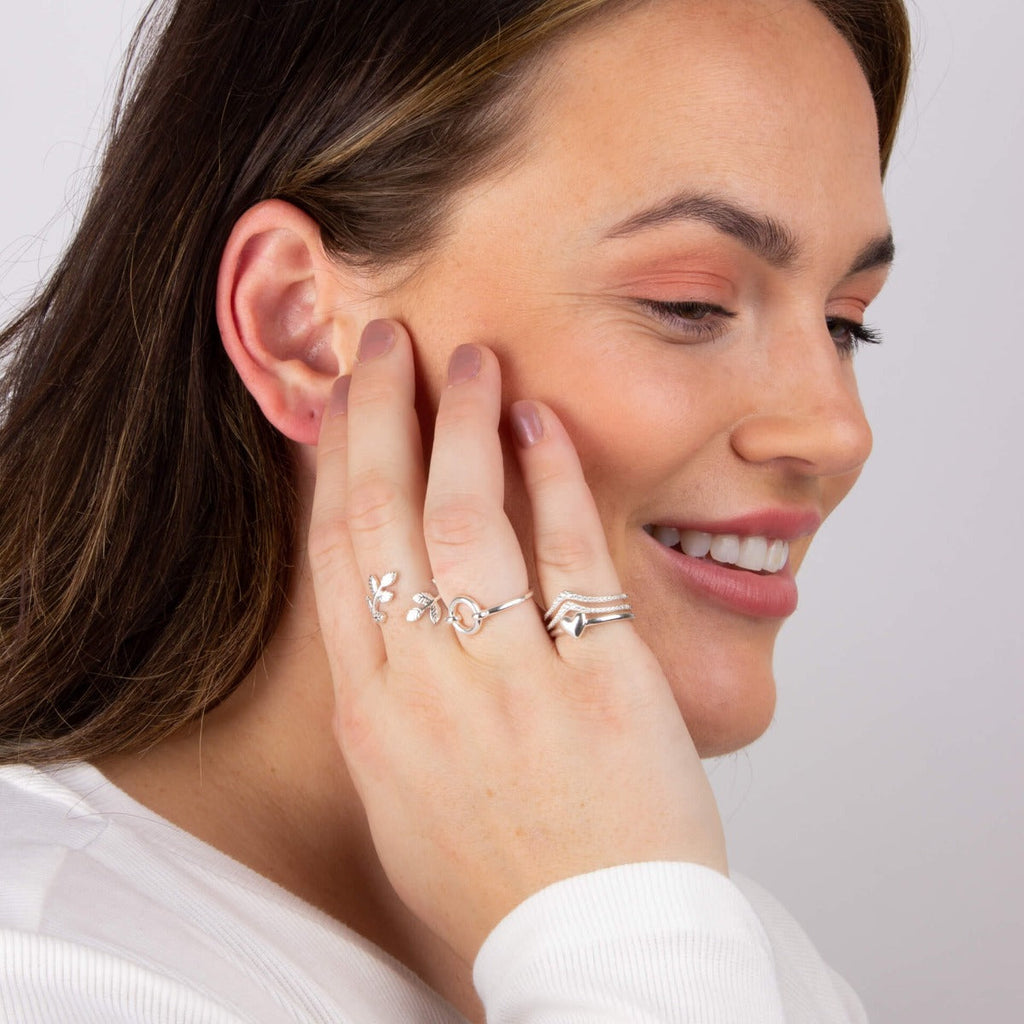 Beginnings Open Circle Ring