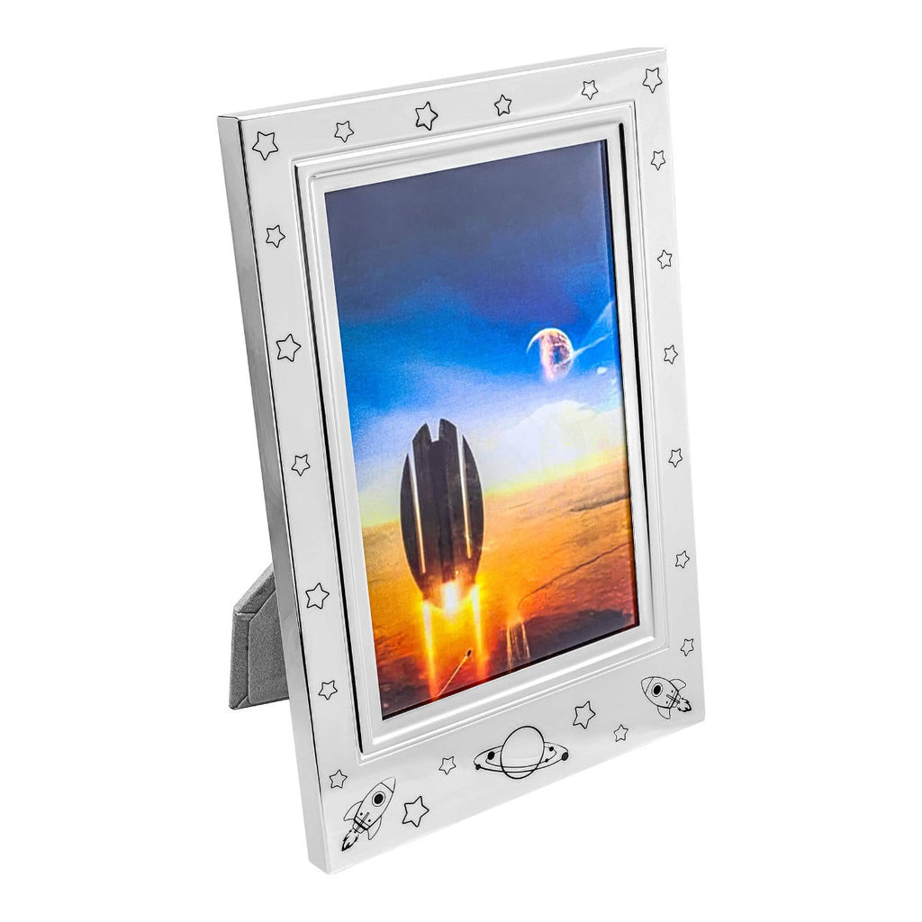 D For Diamond Space Picture Frame