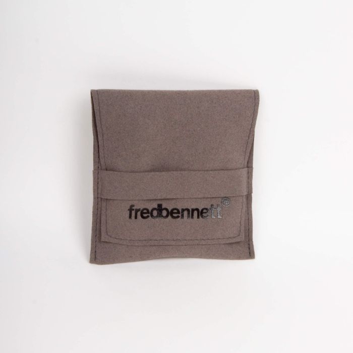 Fred Bennett Multi Strand Woven Black Leather & ID Bar Bracelet