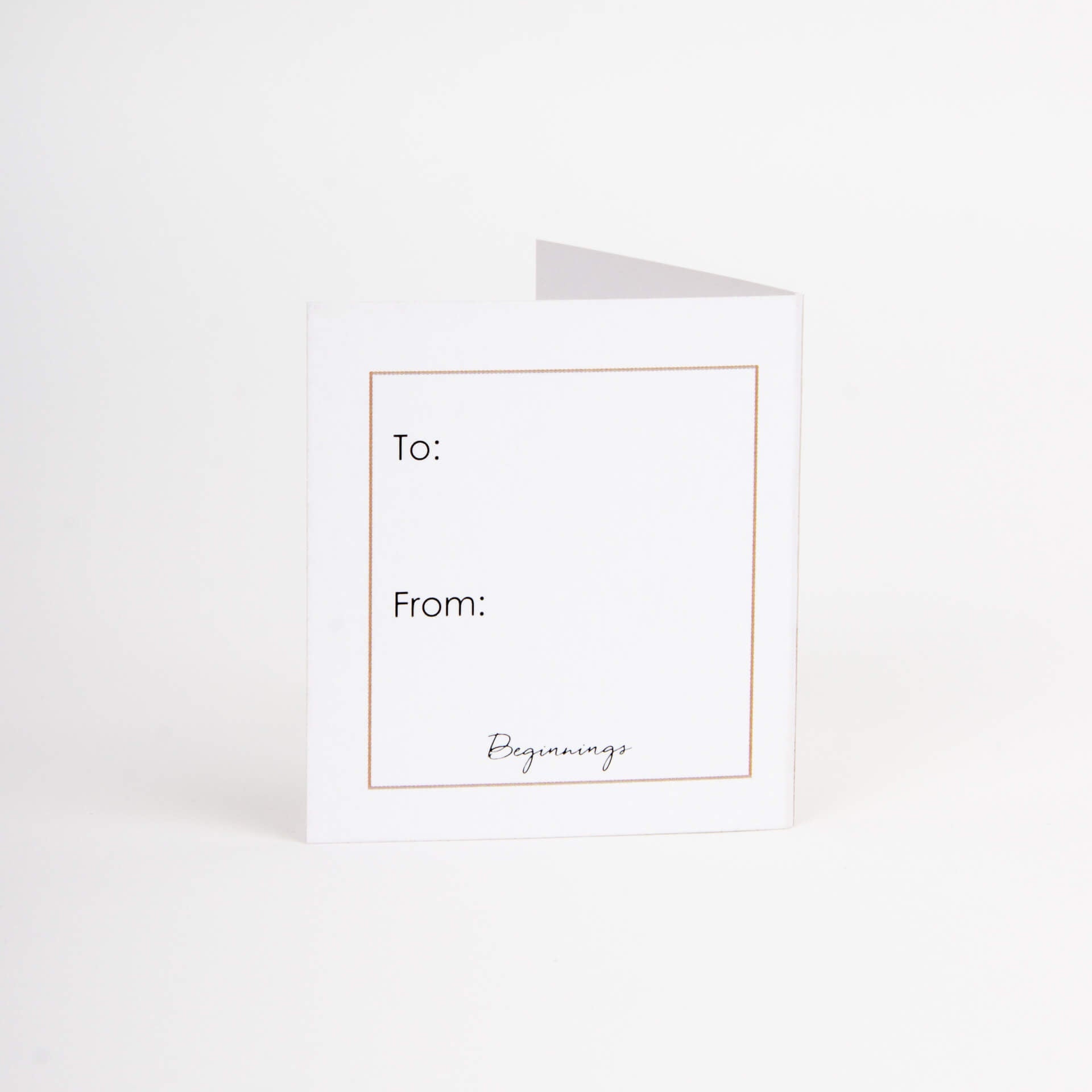 Beginnings Initial Stud Earrings